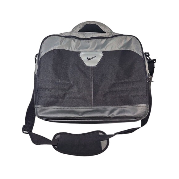 Nike Vintage Y2K 15" Laptop Messenger Bag Pocketed Crossbody Padded Strap